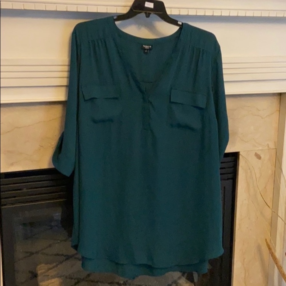 🎉 women’s torrid sheer top 4X